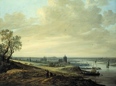 Panorama-Landschaft mit Blick auf Arnheim von Jan Josephsz van Goyen